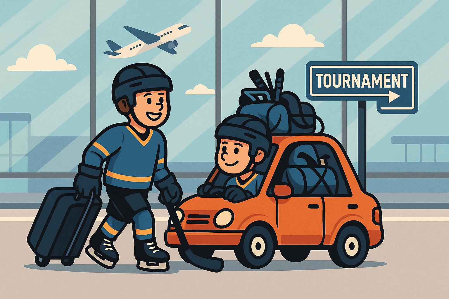 Simple Hacks When Traveling for Youth Hockey (That’ll Save Your Sanity and Your Wallet)